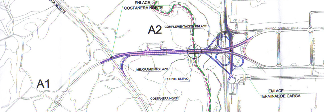 Estudio de Ingeniería de Detalle Acceso Vial Aeropuerto Arturo Merino Benítez.