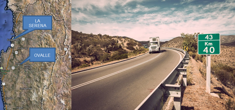 Estudio de Ingeniería Ruta 43 Ovalle La Serena